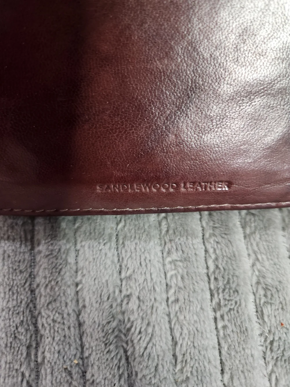 Brown Leather Bi-Fold Wallet